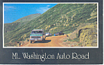 Mt Washington NH Auto Road Postcard p15754 1987