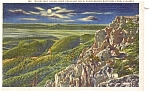 Shenandoah Park VA Crescent Rock Postcard p1595