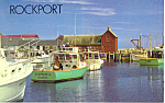 Rockport  Massachusetts Motif Number1   Postcard p16681