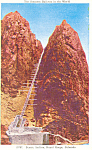 Royal Gorge Incline Colorado Postcard p16839