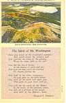 The Spirit of Mt Washington NH  Postcard p17016
