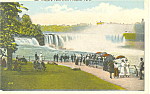 Niagara Falls NY From Prospect Point Postcard p17319