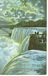 American Falls Niagara Falls NY  Postcard p17387 1914