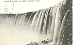 Horseshoe Falls Niagara Falls NY  Postcard p17388 1915