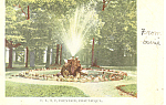 C L S C Fountain Chautauqua  NY  Postcard p17487