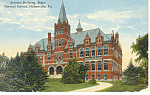 Science Bldg Millersburg Normal School PA Postcard p17733