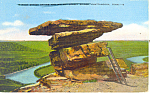 Rock Formation Lookout Mountain TN Postcard p17994 1948