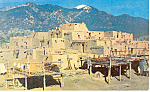 Pueblo De Taos NM Postcard p18047