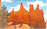 Queens Garden Bryce Canyon National Park UT Postcard p18140