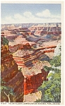 The Battleship Grand Canyon  AZ   Postcard p1814