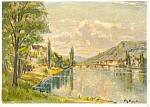 Stein a Rhein Swiss Postcard p1830