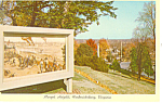 Marye s Heights Fredericksburg VA Postcard p18353