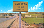 Santa Rosa, NM on Route 66 Postcard p19024