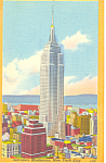 Empire State Building New York City NY Postcard p19123