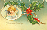 Christmas Greetings Postcard p21178