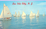Sailboats at Sea Isle City New Jersey p21639