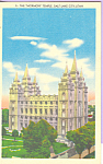 Mormon Temple Salt Lake City Utah p22442