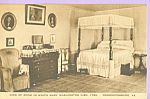 Mary Washington Death Room Fredericksburg Virginia p22708