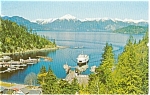 Victoria BC MV Sechelt Queen Postcard p2358
