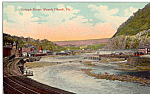 Lehigh River Mauch Chunk Jim Thorpe Pennsylvania p25511