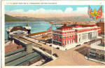 C P R Depot and Pier D Vancouver British Columbia p25924