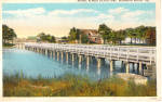 Bridge across Silver Lake Rehoboth Beach Delaware p25974