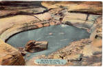 Mermaid Pool  WatkinS Glen New York Postcard p26887