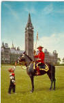 Mounted Police at Peace Tower Ottawa Ontario Canada p30028