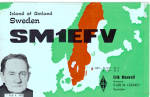Island of Gotland Sweden, QSL Postcard p30069