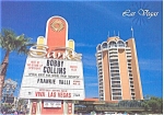 Sands Hotel Las Vegas Frankie Valli Postcard p3094