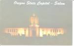 Salem Oregon State Capitol at Night p31241