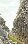 Rutland MC RR Track Scene Postcard p3242
