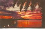 Florida Sunset Over Water and Bridge p32917