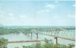 Hannibel MO Mark Twain Bridge Over Mississippi p33190