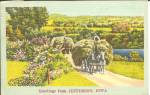 Jefferson IA Hay Wagons Postcard p33490