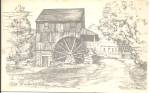 Old Sturbridge Village MA Wright Grist Mill p34509