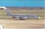 Air Frace Convair 990A N5605 postcard p35304