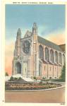 Spokane WA St John s Cathederal postcard p35567