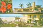 St Petersburg FL Arvilla Motel postcard p36003