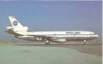 PAN AM DC-10-10 N701NA postcard p36215