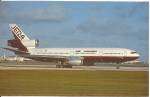 Air Panama Jet 24  DC-10-40 N133JC  postcard p36342 