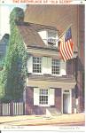 Philadelphia PA Betsy Ross House Birthplace of Old Glory p39256