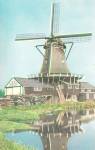 Hollandsche Molen Dutch Windmill P41519F