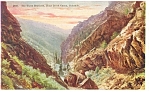 The Three Brothers Clear Creek Canon CO  Postcard p5108