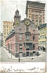 Old State House in Boston MA Postcard p5161 1910
