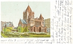 Trinity Church  Boston MA Postcard p5200 1904