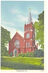 Greenville SC St Mary s Church Postcard p6662