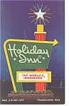 Dayton OH Holiday Inn Sign  Postcard p6676