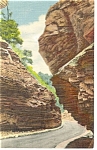 Manitou Springs CO The Narrows Williams Canyon Postcard p7235