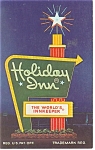 South Hill VA  Holiday Inn Sign  Postcard p7397